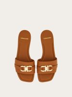 Ferragamo Flat slide with Gancini ornament - Image 5